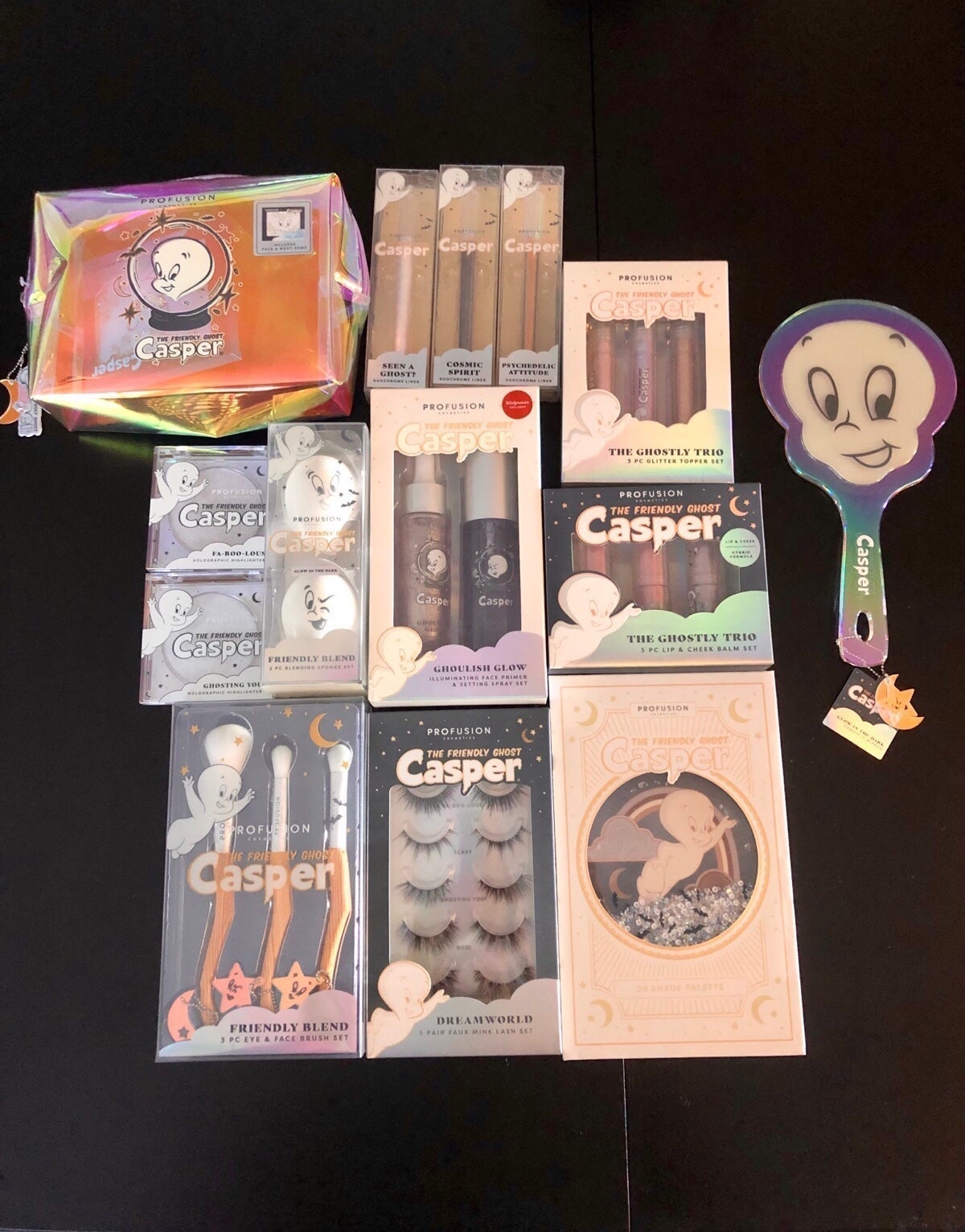 COMPLETE 14 Piece Casper X Profusion Iridescent Collection