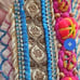 21 XXL crochet embroidered beaded pompom ZIPPERCLOSE gold gypsy shoulder