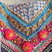 21 XXL crochet embroidered beaded pompom ZIPPERCLOSE gold gypsy shoulder