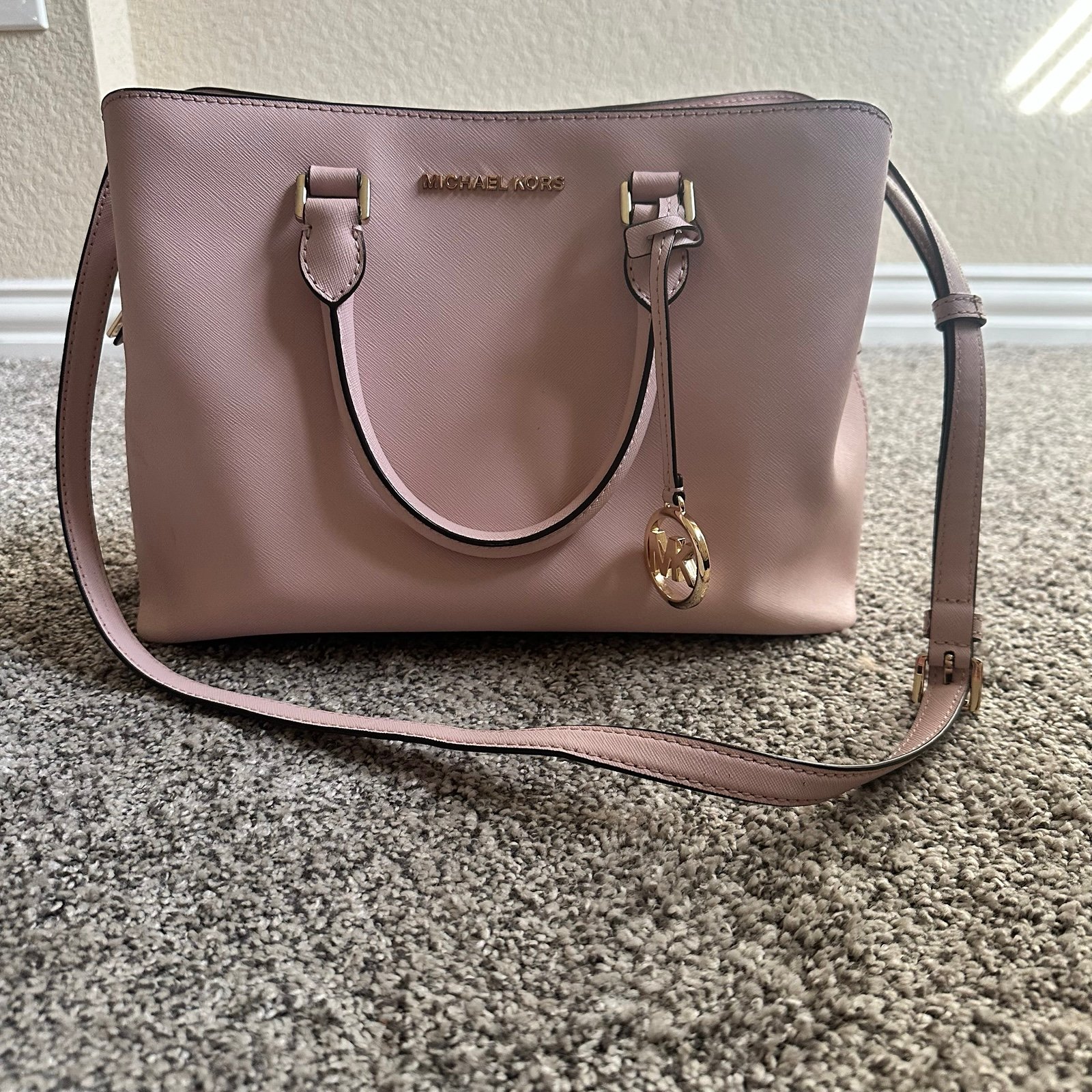 Michael Kors Shoulder Tote Bag (Pink)