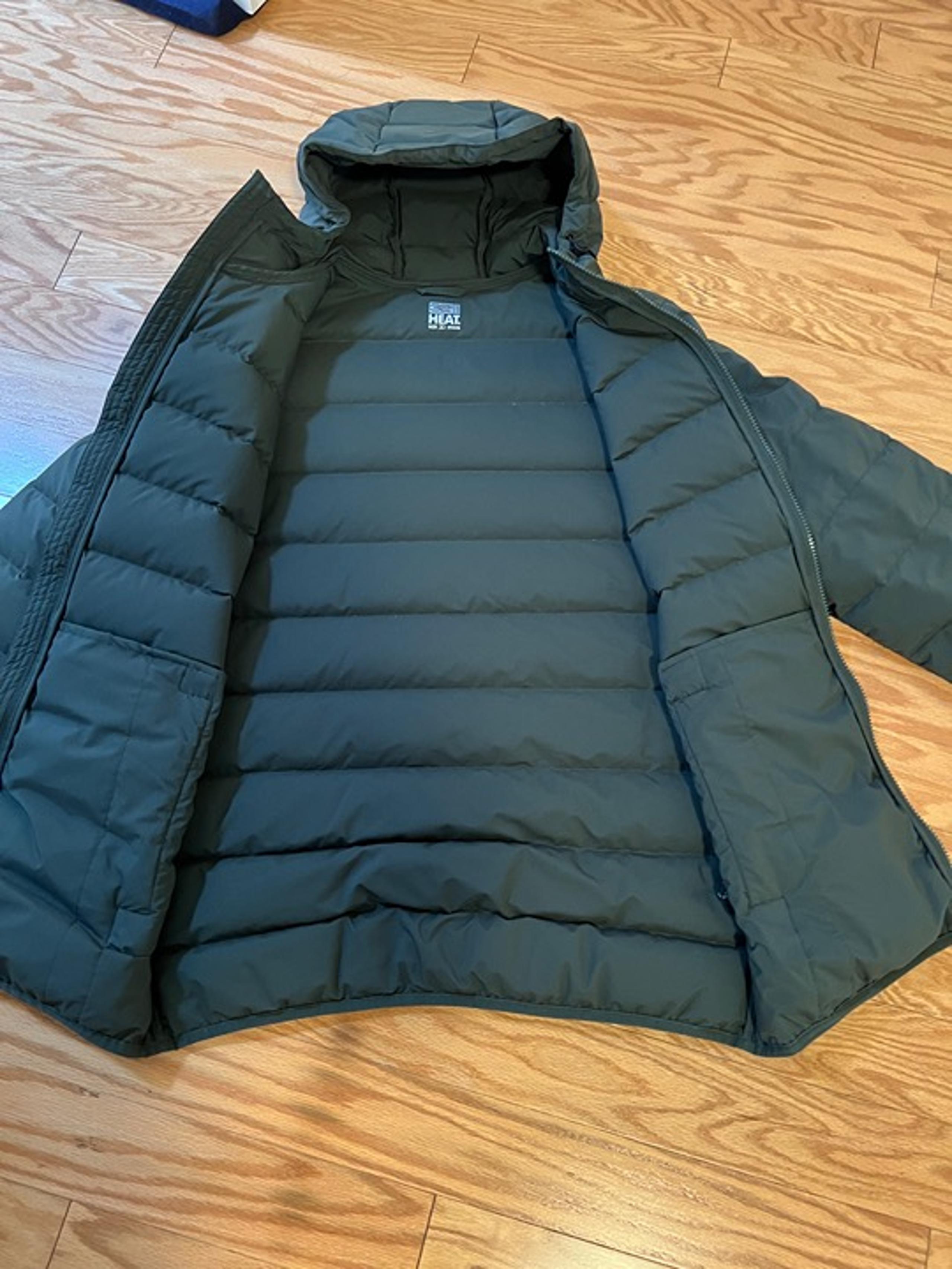 32 Degrees Hooded Jacket Khaki Green Size Small