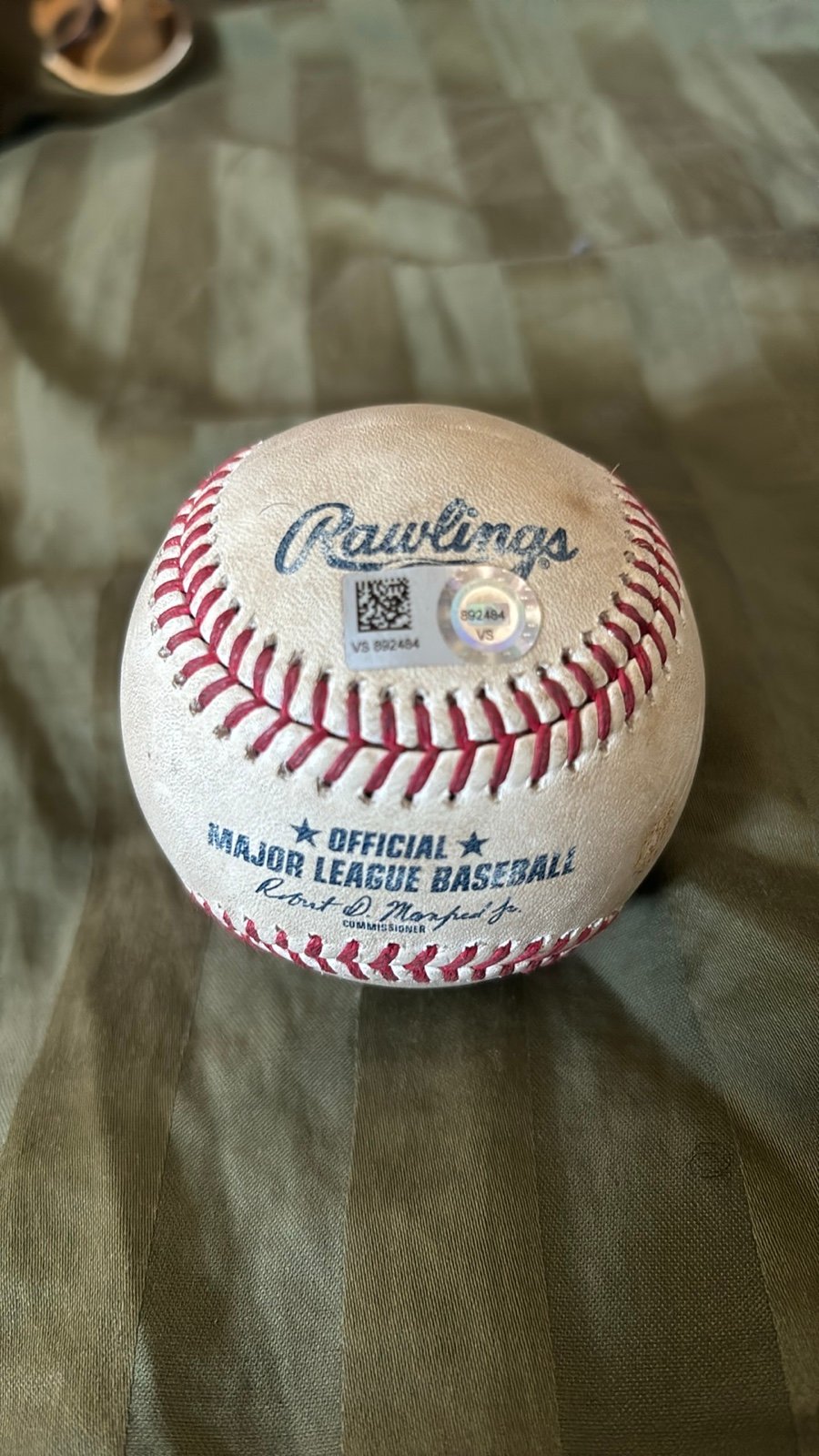 Verfied Used MLB Pre Game Rawlings Baseball