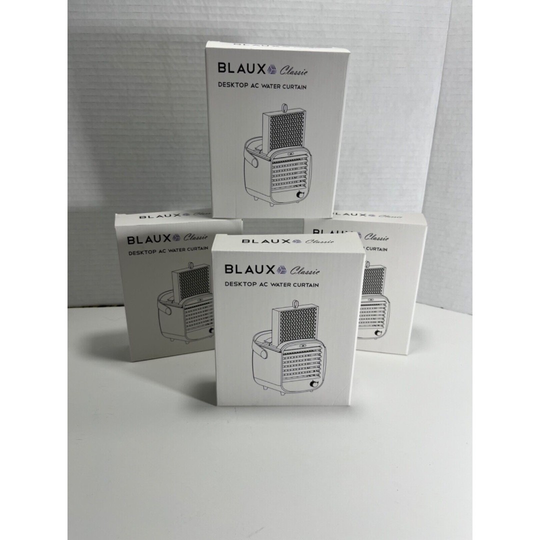 BLAUX Classic Desktop AC Water Curtain Replacement Water Curtain Lot of 4 New