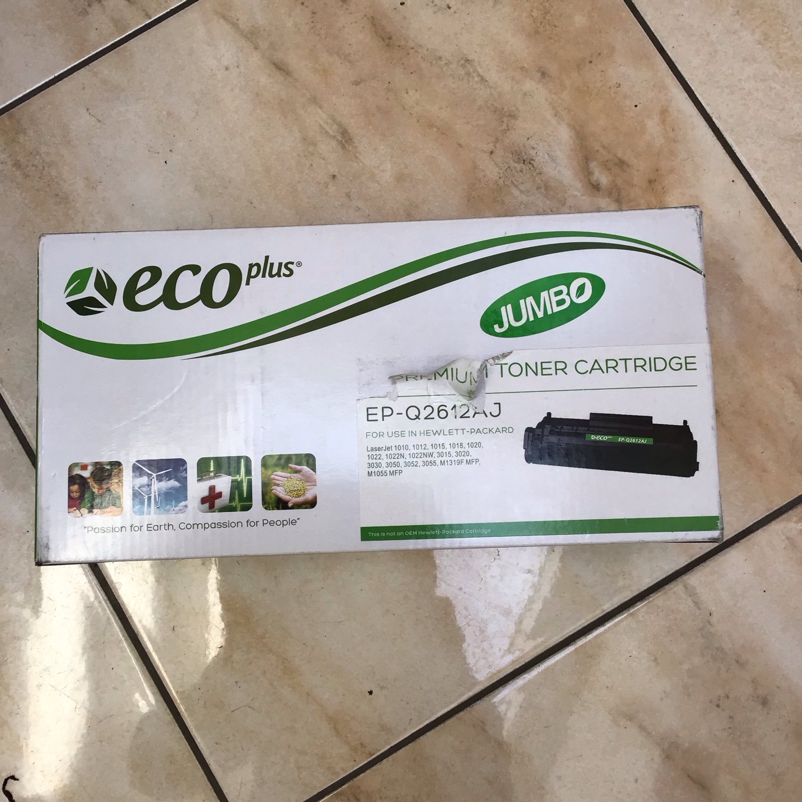 NEW Eco Plus Jumbo Premium Toner Cartridge for Hewlett-Packard (Black)