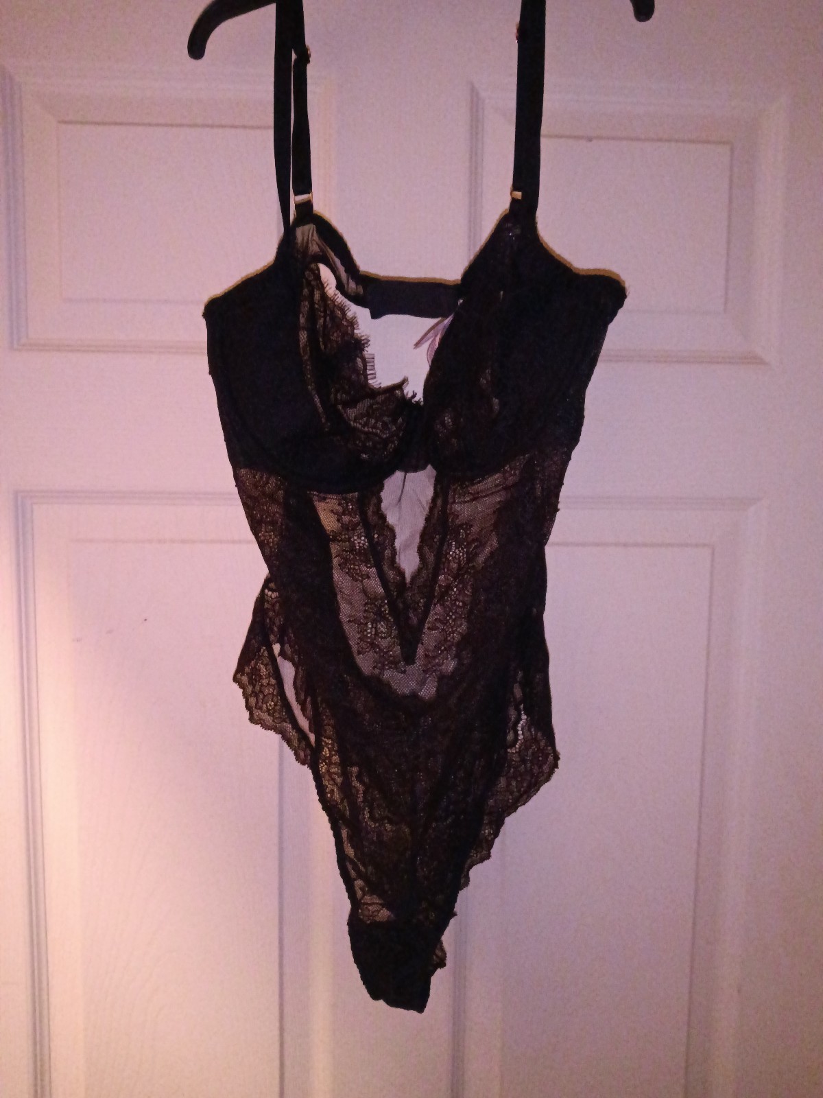 Victoria's Secret Wicked Black Teddy NWT