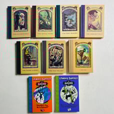 (9) Lemony Snicket’s - Series of Unfortunate Events Chapter Books Hardcover