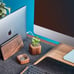 Grovemade Wood MacBook Dock (Walnut)