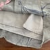 VTG 90s Maxi Skirt Rayon Floral Sage Green Pink Flowers Fairy Whimsical Women 14