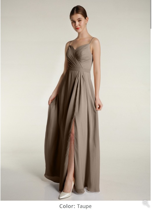 A-Line Bridesmaid Dress