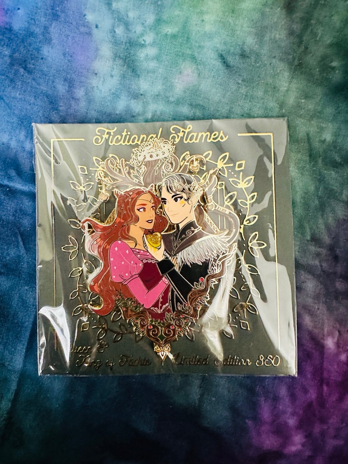 Blissfully Bookish Fictional Flames Folk of the Air pin Holly Black