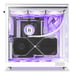 NZXT H6 FLOW RGB Compact Dual-Chamber Mid-Tower Airflow Case, White