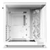 NZXT H6 FLOW RGB Compact Dual-Chamber Mid-Tower Airflow Case, White