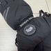 CANADA GOOSE Black Padding Gloves, Size M