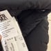 CANADA GOOSE Black Padding Gloves, Size M