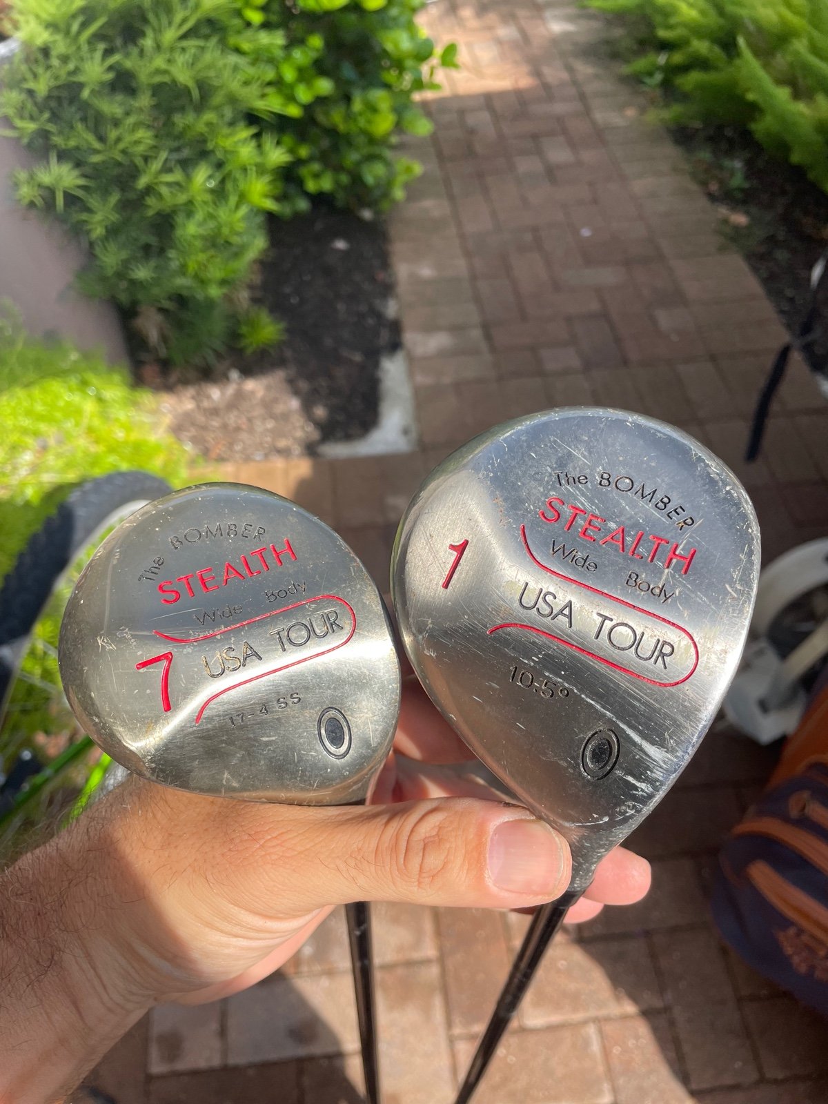 Golf Clubs Stealth Driver And 7 Wood in right Handed