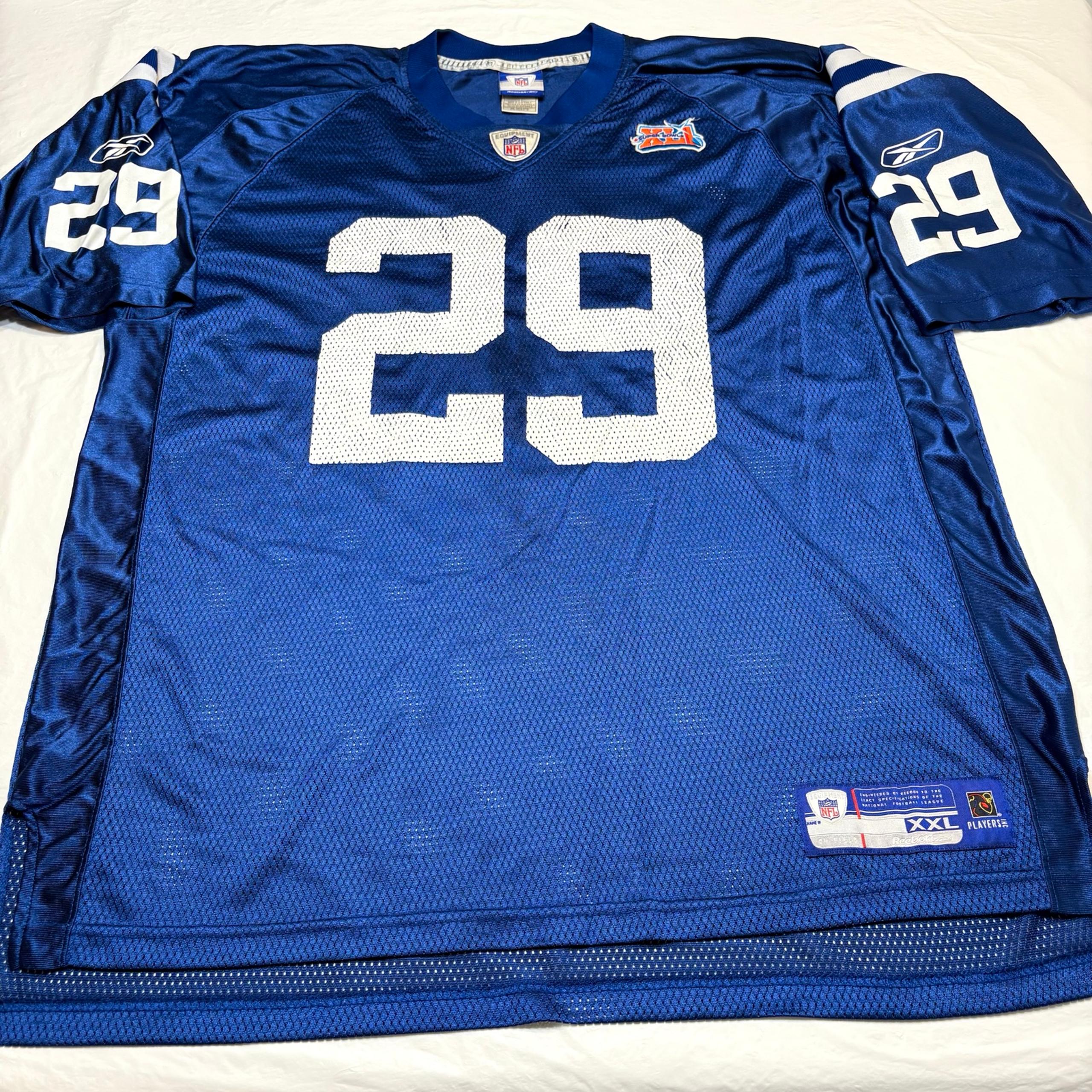 NFL Indianapolis Colts Joseph Addai #29 Jersey Men’s 2XL Super Bowl XLI - Reebok