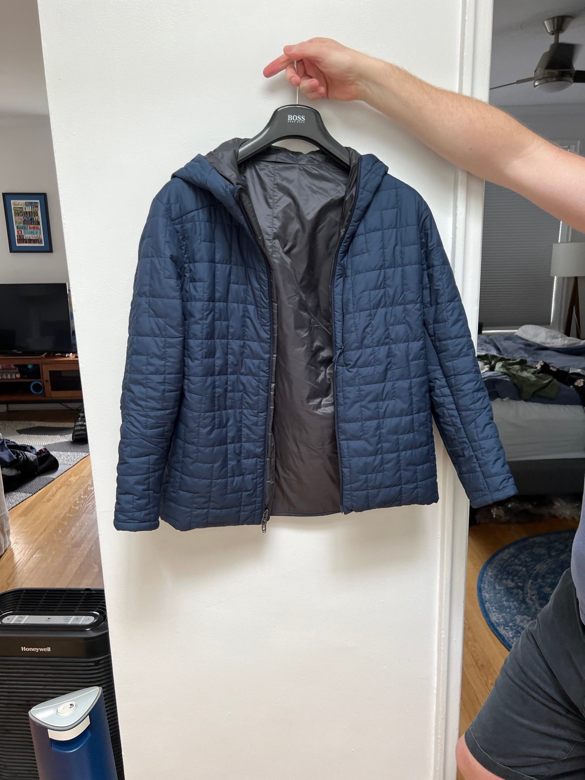 Lululemon - blue Light coat