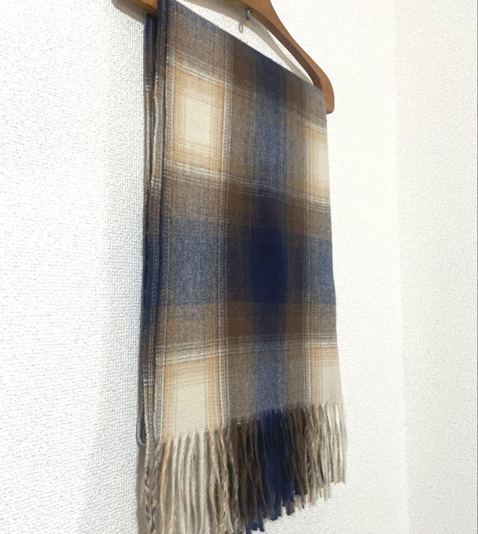 ZARA Large Check Scarf 80089348