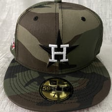 New Era Houston Astros All Star Game Patch Camo Red UV 59Fifty 5950 Hat 7 1/2
