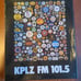 Vintage Seattle 1981 Button Poster Puzzle - KPLZ FM 101.5 original sealed
