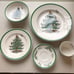 (4) Spode Christmas Tree 5-Piece Sets