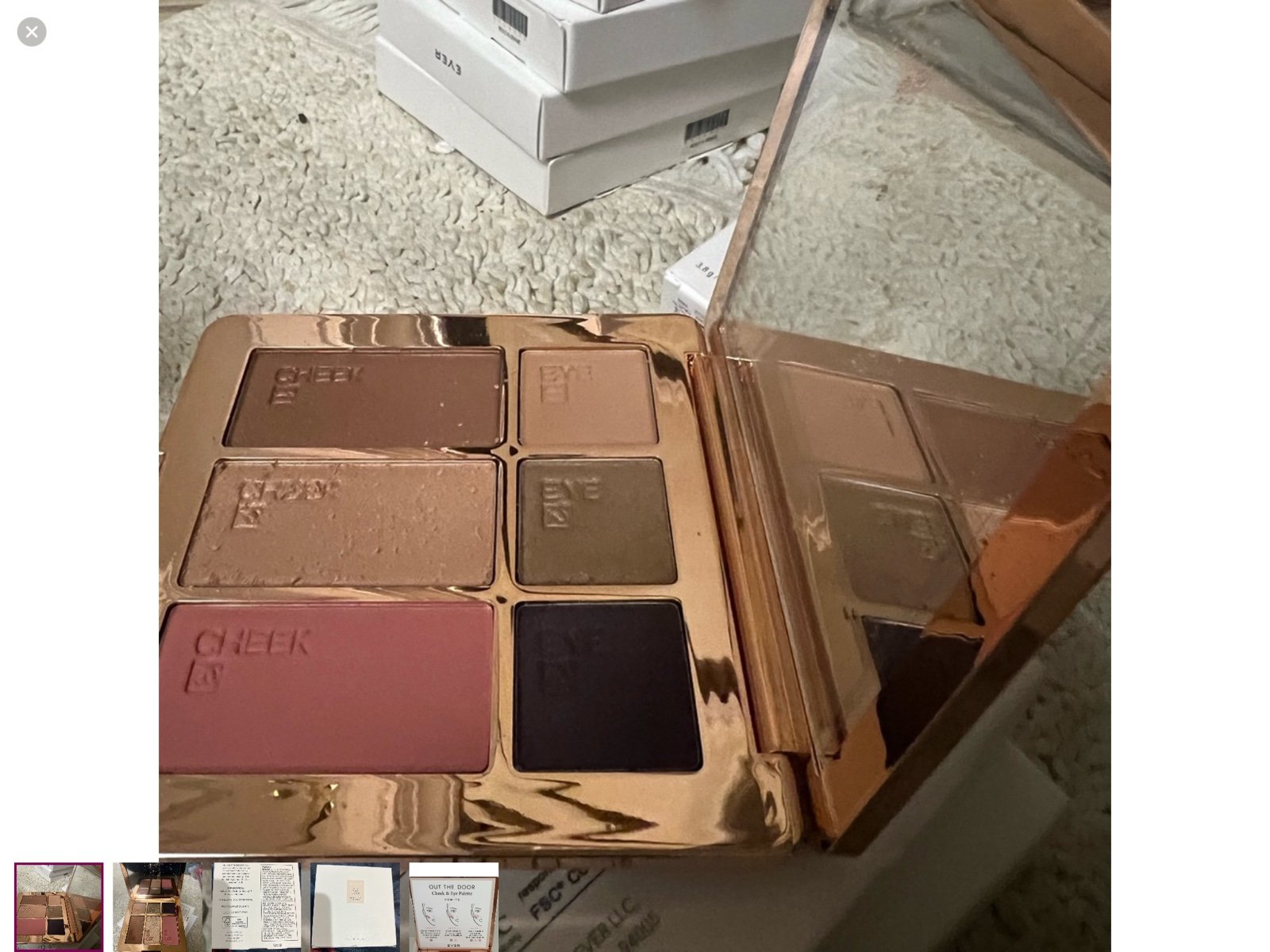 Ever out the door Cheek & Eye Pallet EVER by Stella & Dot Eye Shadow Pallet new