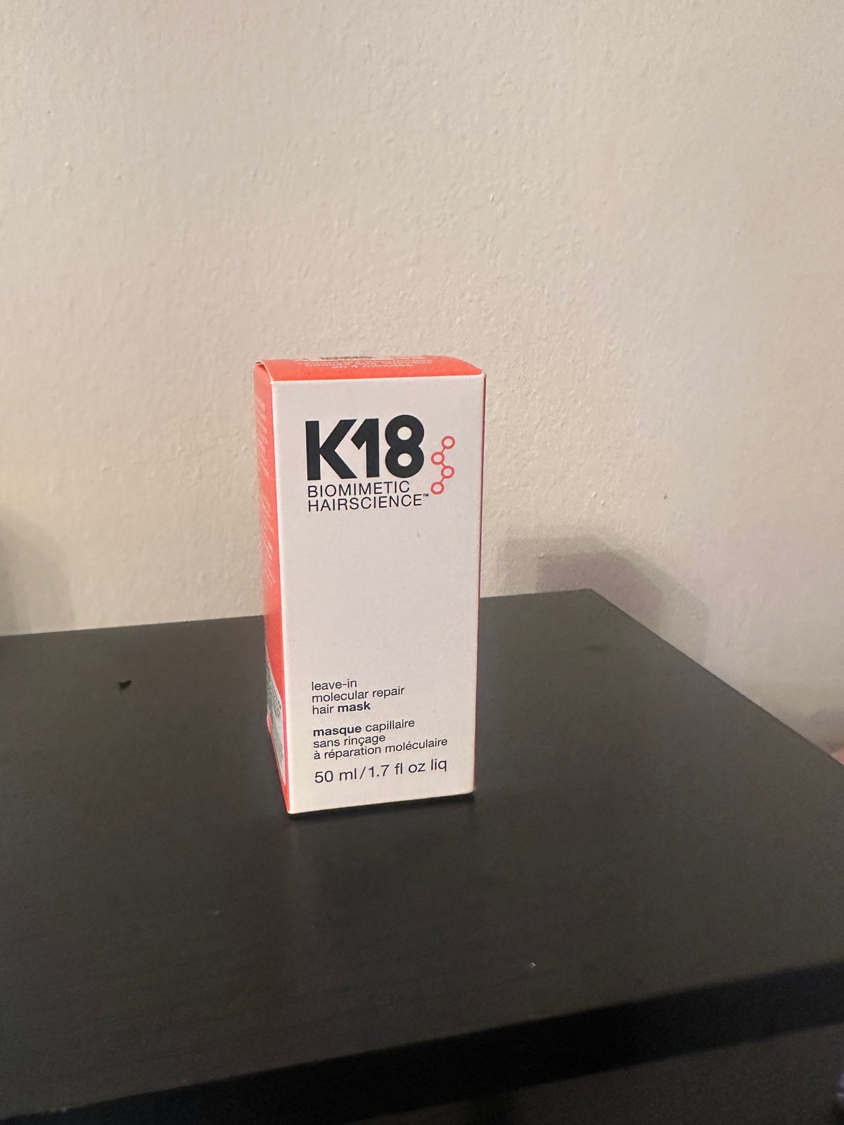 K18 Leave-In Molecular Repair Hair Mask Treatment to Repair Damaged Hair - 4 Min