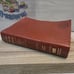 New American Standard Bible Giant Print Reference NASB Burgundy Leather Used