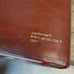 New American Standard Bible Giant Print Reference NASB Burgundy Leather Used