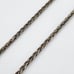 Vintage Men's Sterling Silver Necklace 24 2063-38