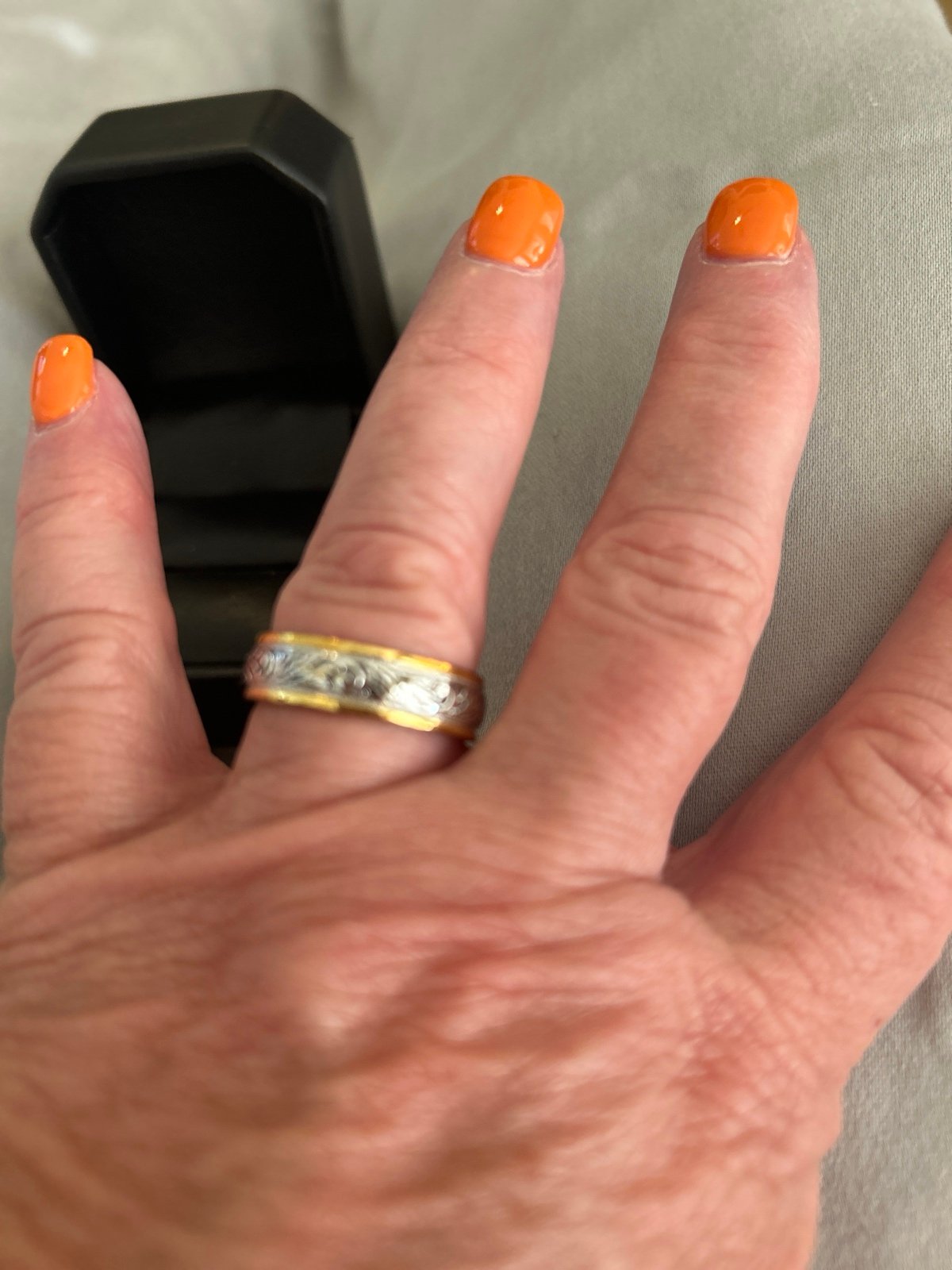 Ring size 10 - stainless steel