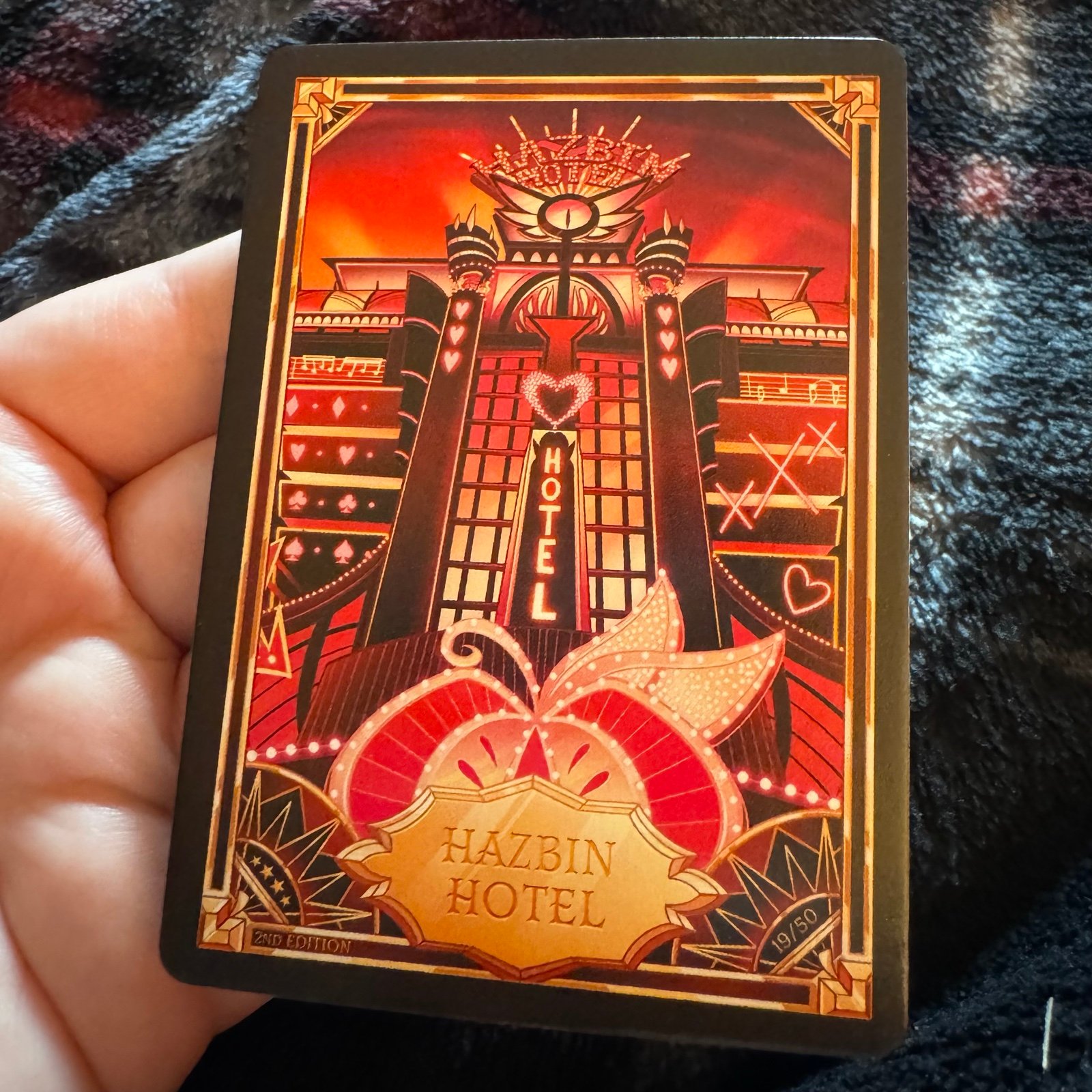 hazbin hotel the hotel trading card # 19/50 2nd edition
