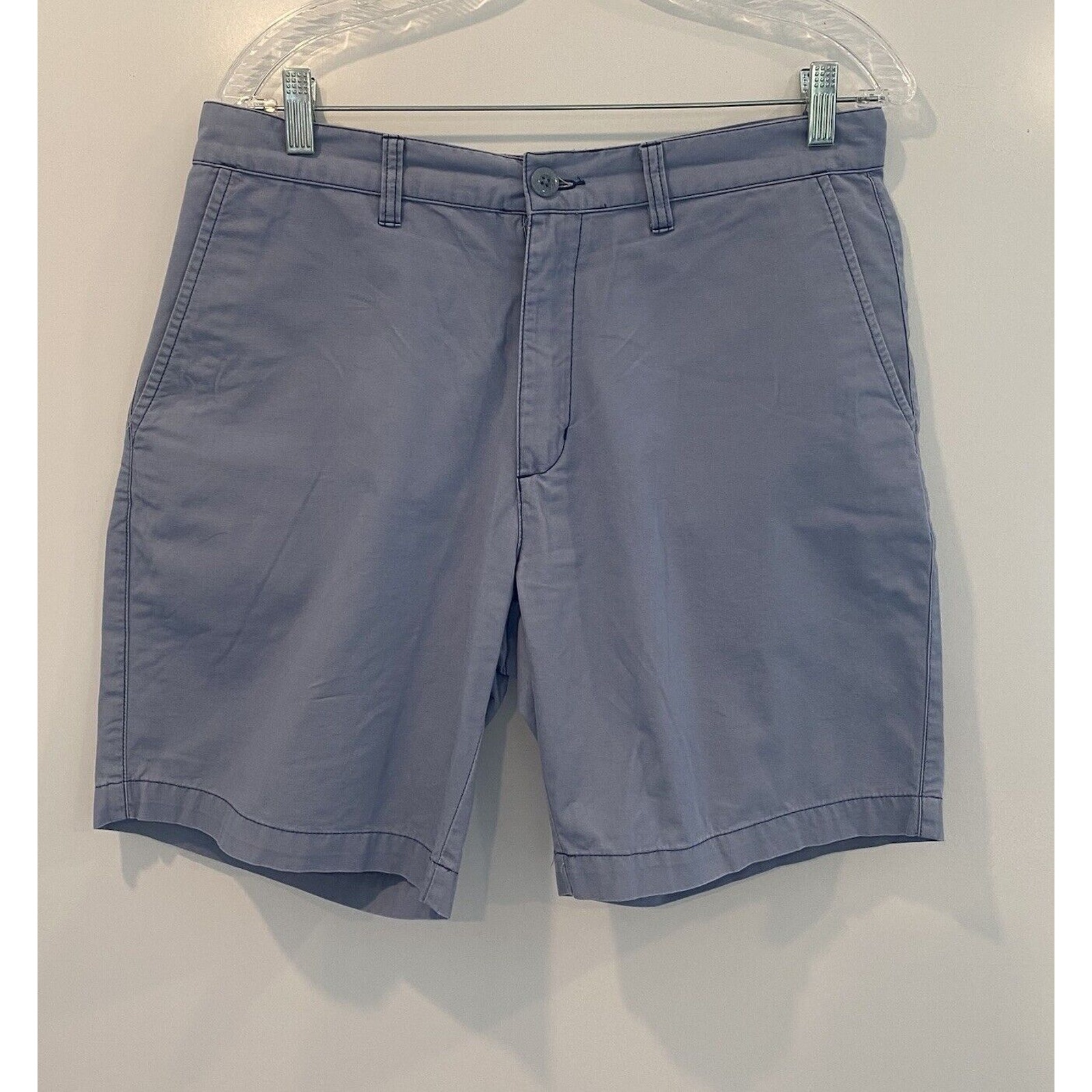 Patagonia All Wear Organic Cotton 8” Shorts Men’s 32 Blue Hiking Outdoors (1321)