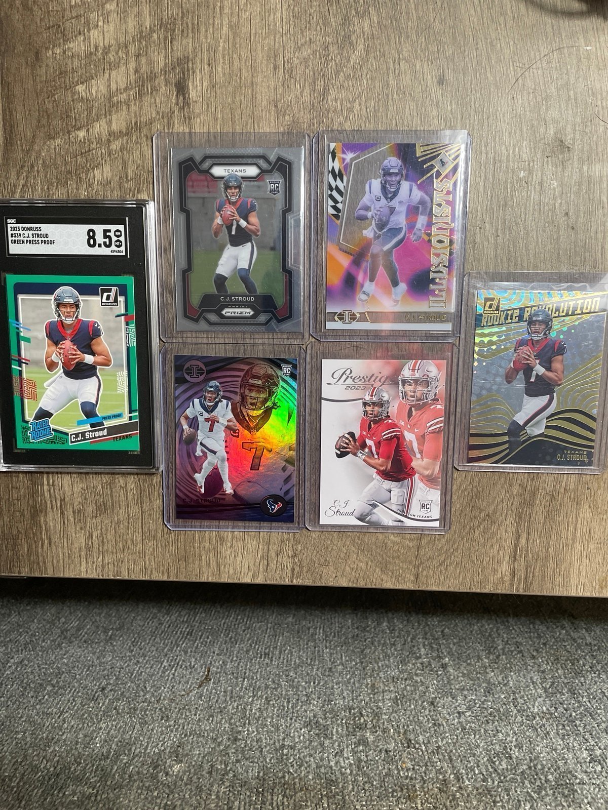 CJ Stroud ROOKIE LOT