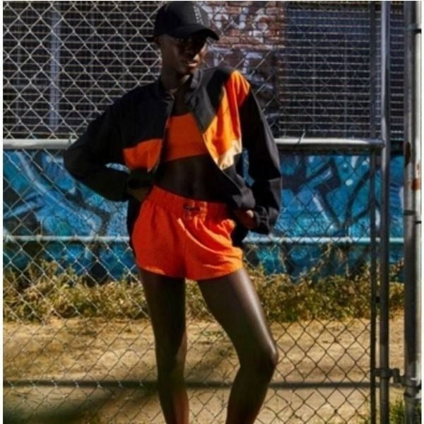 Koral Power Netz Shorts Tango Black Sz S with pockets