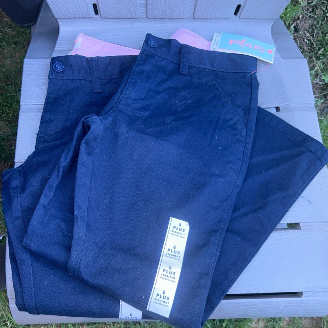 Girls Uniform Pants - Navy blue - 2 Sizes