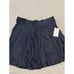 WeWoreWhat Womens NWT Black Pleated Tennis Skirt Size L shorts built in