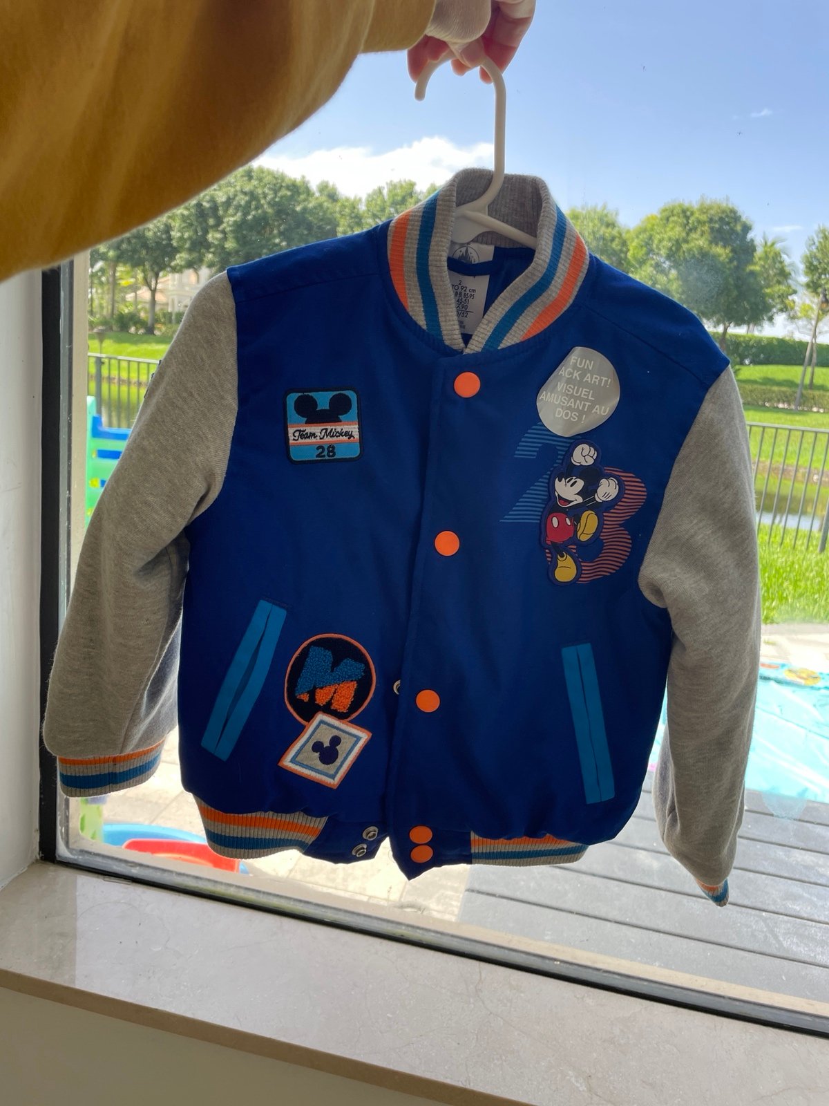 Authentic Disney Mickey Mouse Varsity Jacket