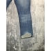 VTG Y2K Ed Hardy Button Fly Denim Jeans Mens Size 32 32x32 Dark Wash Distressed