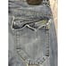 VTG Y2K Ed Hardy Button Fly Denim Jeans Mens Size 32 32x32 Dark Wash Distressed