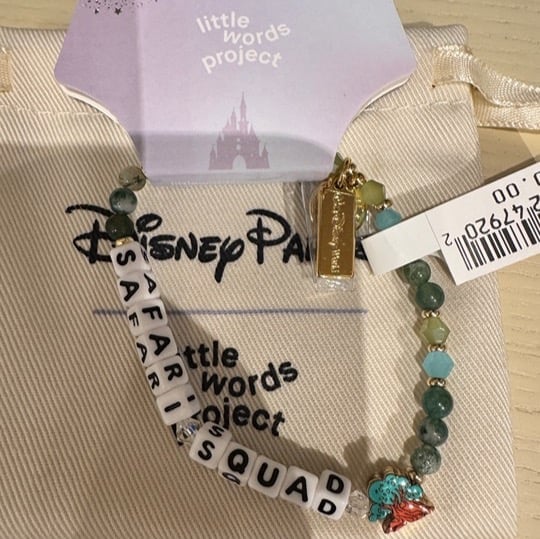 2025 Disney Parks Little Words Project Safari Squad Bracelet