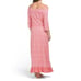 CABANA LIFE Dress Size L Nantucket Off The Shoulder Maxi UPF 50+ Sunday NEW