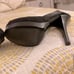 Heels Fendi T Strap Lisa Authentic Tribute stilettos suede black