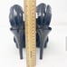 Heels Fendi T Strap Lisa Authentic Tribute stilettos suede black