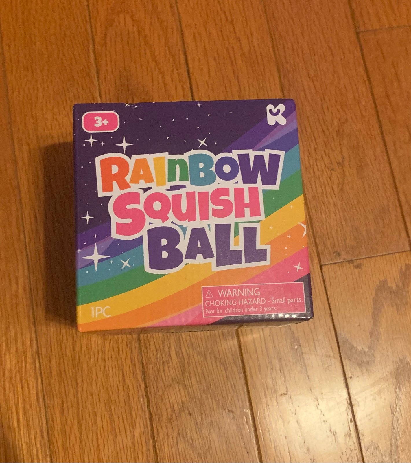 Rainbow Squish ball X 5