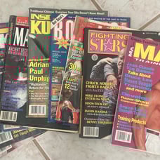 Vintage Lot of Boxing/ Karate/ Martial Arts Magazines 1970s-1990s (Over 18)