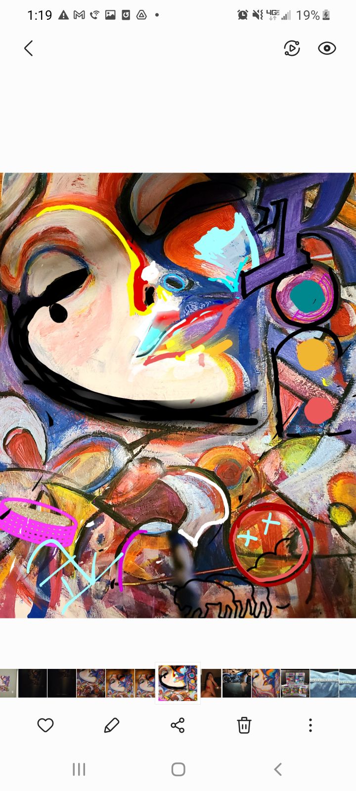 Handmade artwork