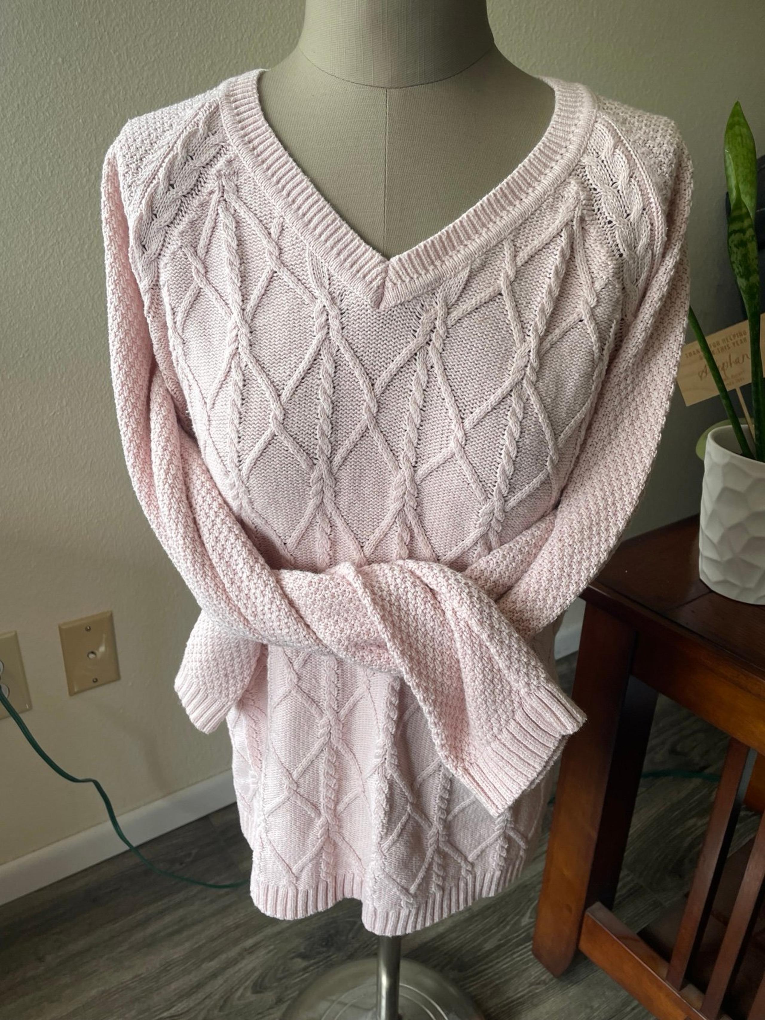 Sonoma Knit Rose Sweater