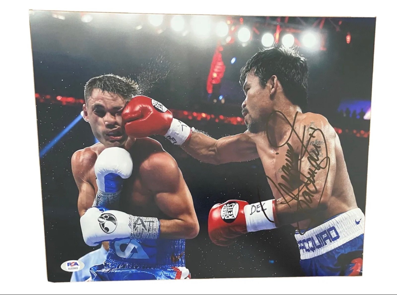 Manny Pacquiao signed autograph 11x14 Photo Pacman Boxing PSA COA