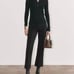 Everlane Pant Dream Kick Flare Black NWT Sz Med